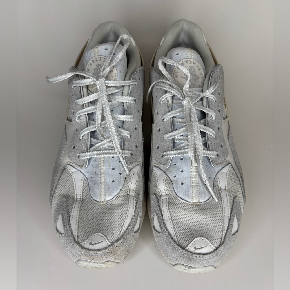 Nike Air Huarache Runner Summit White Platinum DZ3306-100 Mens Size 11.5 Shoes - Picture 2 of 16